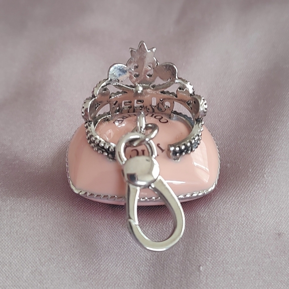 Vintage Juicy Couture Crown Pillow Charm - Picture 5 of 5